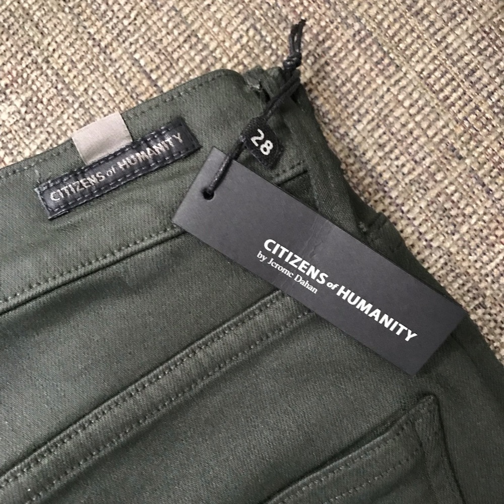 Citizens of Humanity Rocket High Rise Coated Jeans
